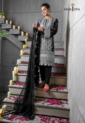 Asim Jofa AJCK-02 Chikankari Eid Collection 2022 Online Shopping